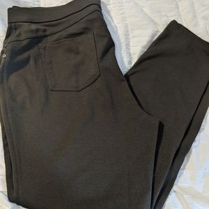 Simple Vera olive colored leggings